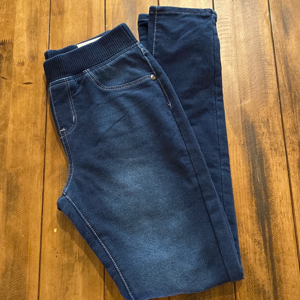 Dark jeggings, 14